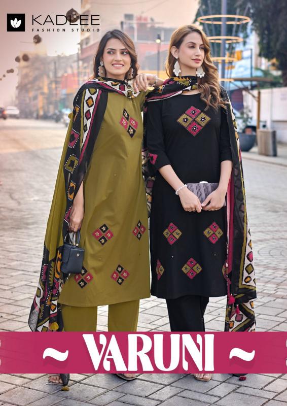 Kadlee varuni 3pcs ladies kurtis wholesale